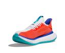 Hoka Womens Carbon x 3 Shoes White / Flame