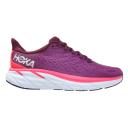 Hoka Womens Clifton 8 Wide Shoes Summer Song / Ice Flow