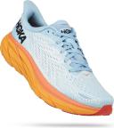 Hoka Womens Clifton 8 Wide Shoes Summer Song / Ice Flow