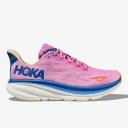 Hoka Womens Clifton 9 Wide Shoes Cyclamen / Sweet Lilac