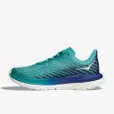 Hoka Womens Mach 5 Shoes White/Flame