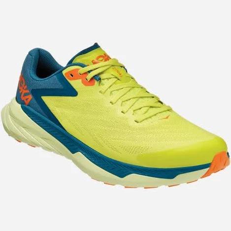 HOKA Zinal Shoes Yellow Blue - 46