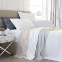 Home Beautiful Luxury Cotton Sateen Sheet Set Queen / Petal