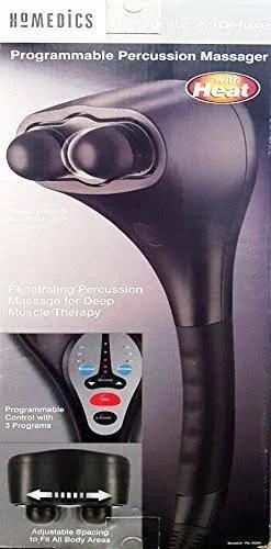 Homedics Therapist Deluxe PA-350H Programmable Percussion Massager Wit