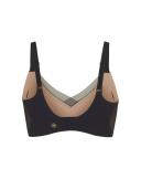 Honeylove Crossover Wireless Bra in Vamp at Nordstrom, Size 3X