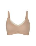 Honeylove Crossover Wireless Bra in Vamp at Nordstrom, Size 3X