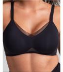 Honeylove Wire Free Crossover Bra, Womens, 3X, Navy