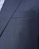 Hopkins Peak Lapel Wool Suit Jacket 100 / Petrol