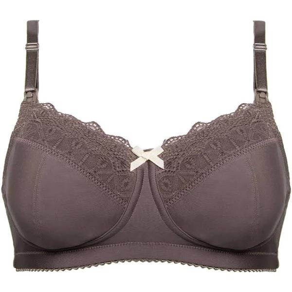 Hotmilk Show Off Nursing Bra Brown | Poinsettia - 38G Peppercorn