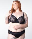 Hotmilk Temptation Maternity & Nursing Bra - Black - 18HH Black