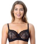 Hotmilk Temptation Maternity & Nursing Bra - Black - 18HH Black