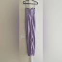 House of CB Womens Lavender Charmaine Corset Satin Maxi Dress 6/8