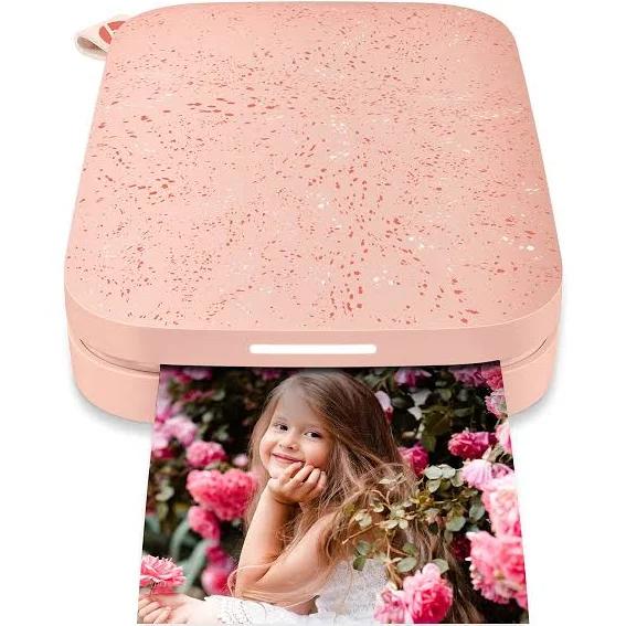 HP Sprocket 200 Portable Color Zink Photo Printer - Blush