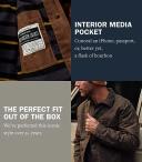 Huckberry Flint and Tinder Men's Flannel-Lined Waxed Trucker Jacket, Water & Weather Resistant