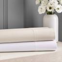 Hudson Park Collection 680TC Extra Deep Flat Sateen Sheet, Queen - 100% Exclusive