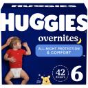 Huggies Overnites Nighttime Baby Diapers Size 6 - 42 ct