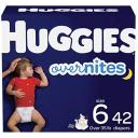 Huggies Overnites Nighttime Baby Diapers Size 6 - 42 ct
