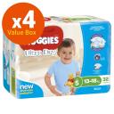 Huggies Ultra Dry Walker Boy Nappies Value Box - Size 5 (128)