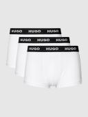 Hugo 3 Pack Boxer Shorts, Size XS, White