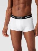Hugo 3 Pack Boxer Shorts, Size XS, White