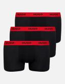 Hugo 3-Pack Trunks - Black