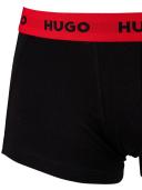 Hugo 3-Pack Trunks - Black