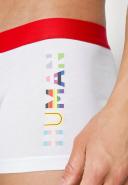 Hugo Bodywear Men's Pride Trunks - White - XXL