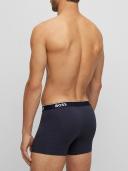 Hugo Boss 3-Pack Power Stretch Cotton Boxer Briefs Black