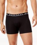 Hugo Boss Cotton Stretch Boxer Briefs 3-Pack Grey/Charcoal/Black