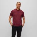 Hugo Boss Green Paul Curved Polo XLarge / Dark Pink