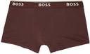 Hugo Boss Men's 3 Pack Bold Logo Cotton Stretch Trunks