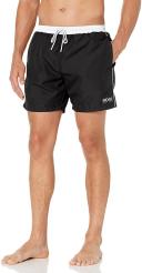 Hugo Boss Men's Standard Medium Length Solid Swim Trunk