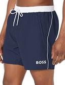 Hugo Boss Men's Standard Medium Length Solid Swim Trunk