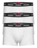 Hugo Triple Pack Boxer Trunks White