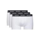 Hugo Triple Pack Boxer Trunks White