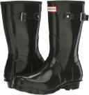 Hunter Original Short Gloss Women's Wellington Boots - Dark Olive