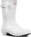 Hunter Original Short Gloss Women's Wellington Boots - Dark Olive