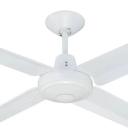 Hunter Pacific Typhoon Ceiling Fan - 52" Mach 3 Moulded Blades White