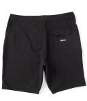 Hurley Men's 17" One and Only Solid Volley Swim Trunks - Black - Swimoutlet.com