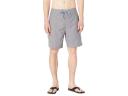 Hurley Men's 20" One and Only Crossdye Board Shorts - Stone Grey 29 - Swimoutlet.com