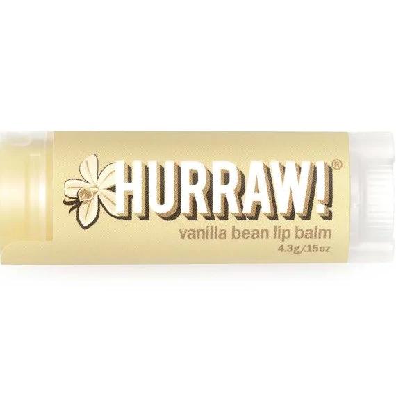 Hurraw Lip Balm, Vanilla Bean - 4.8 g