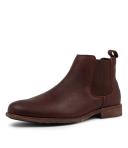 Hush Puppies Fin Brown Pebble Boot Brown 10