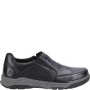 Hush Puppies Mens Fletcher Leather Shoes Navy/Tan 10 UK Mixed Mens Shoes