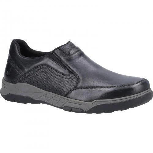 Hush Puppies Mens Fletcher Leather Shoes Tan 10 UK