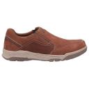 Hush Puppies Mens Fletcher Leather Shoes Tan 7 UK