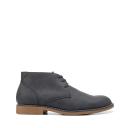 Hush Puppies Terminal Lace Up Desert Boot Black Tumbled
