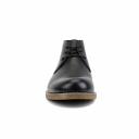 Hush Puppies Terminal Lace Up Desert Boot Black Tumbled