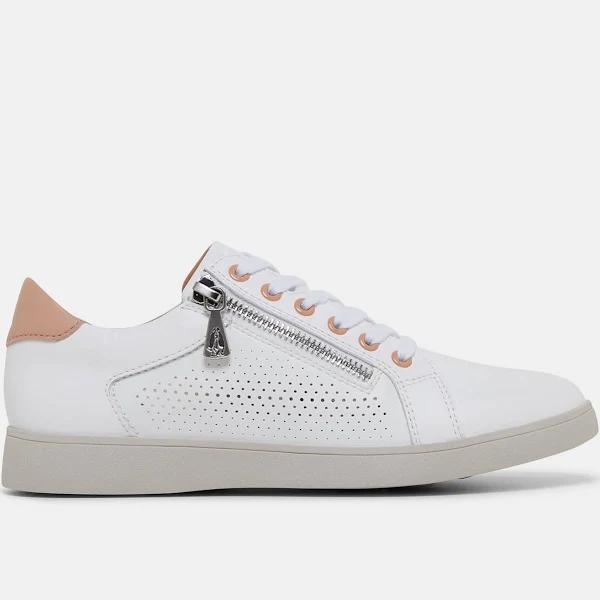 Hush Puppies - Women's White Sneakers - Mimosa Perf - Size One Size, 5 at The Iconic