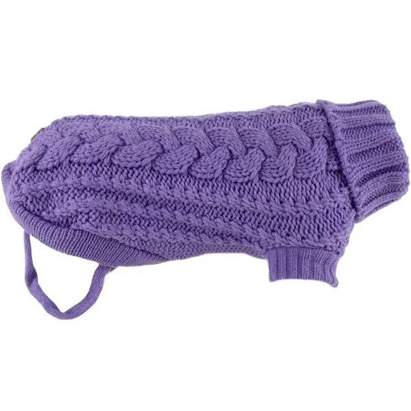 Huskimo Dog Jumper Frenchknit Lavender 40cm