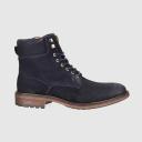 Hustler Navy Suede - Mens Lace Up Boots - Wild Rhino Shoes 47 / Navy Suede